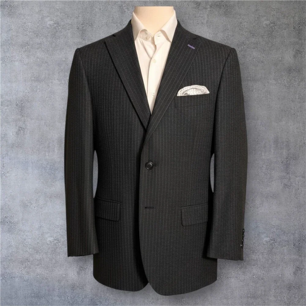 HART SHAFFNER MARX Chicago Men's Blazer Sport Coat Two Button Jacket 50R Wool